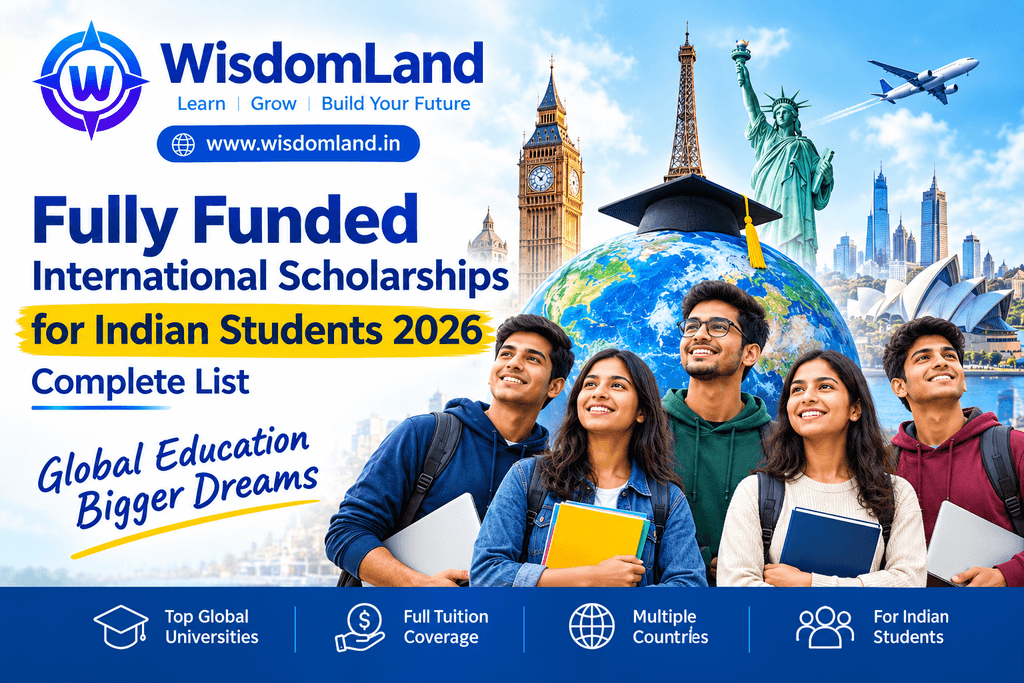 fully funded scholarships for Indian students