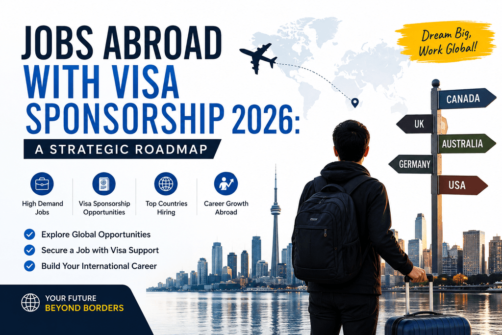 jobs abroad with visa sponsorship