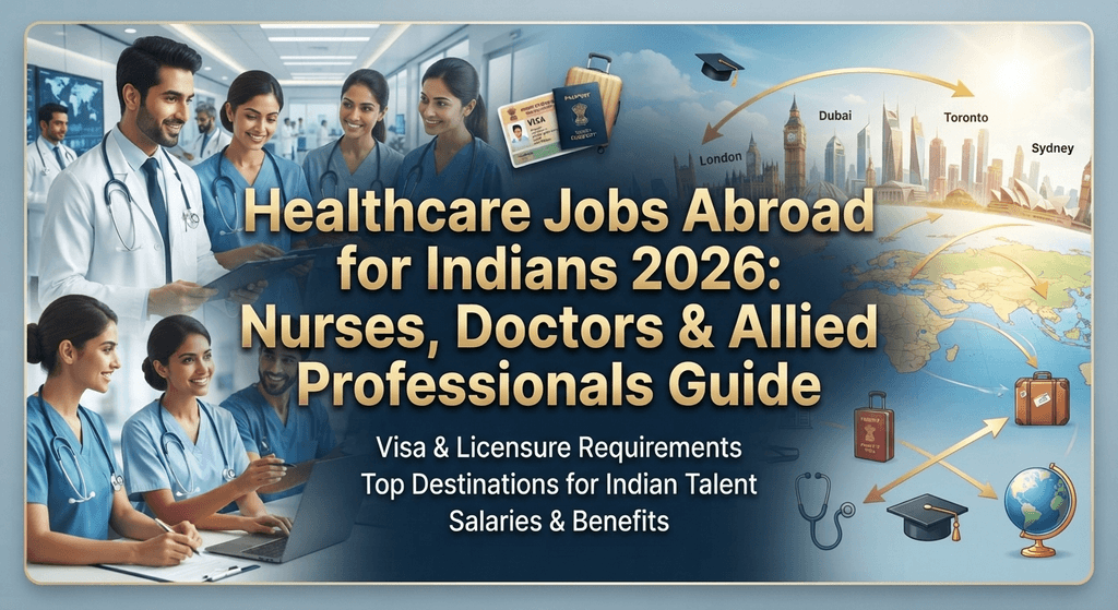 healthcare jobs abroad for Indians